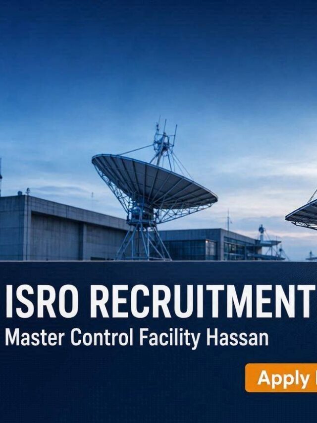 A clean and attractive YouTube thumbnail design for ISRO Mas